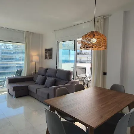 아파트 Atico Con Gran Terraza Y Vistas Al Mar 블랑스