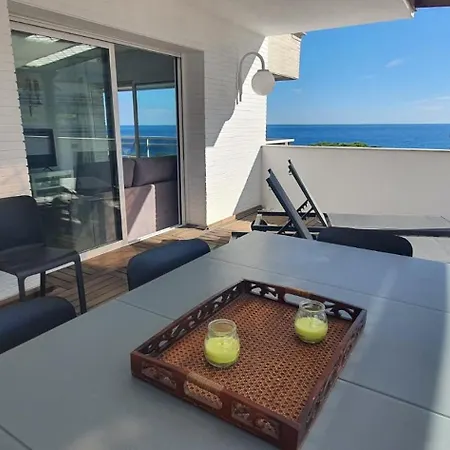 아파트 Atico Con Gran Terraza Y Vistas Al Mar 블랑스